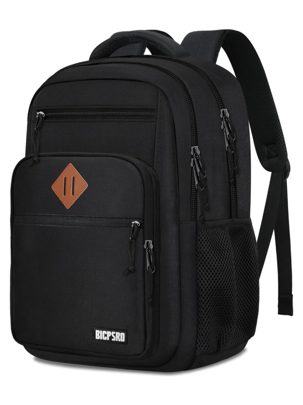 15.6 Inch Laptop Backpack Water Resistant Polyester Bookbag School Travel Work